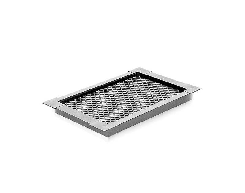 End cap with wire mesh | Komfovent