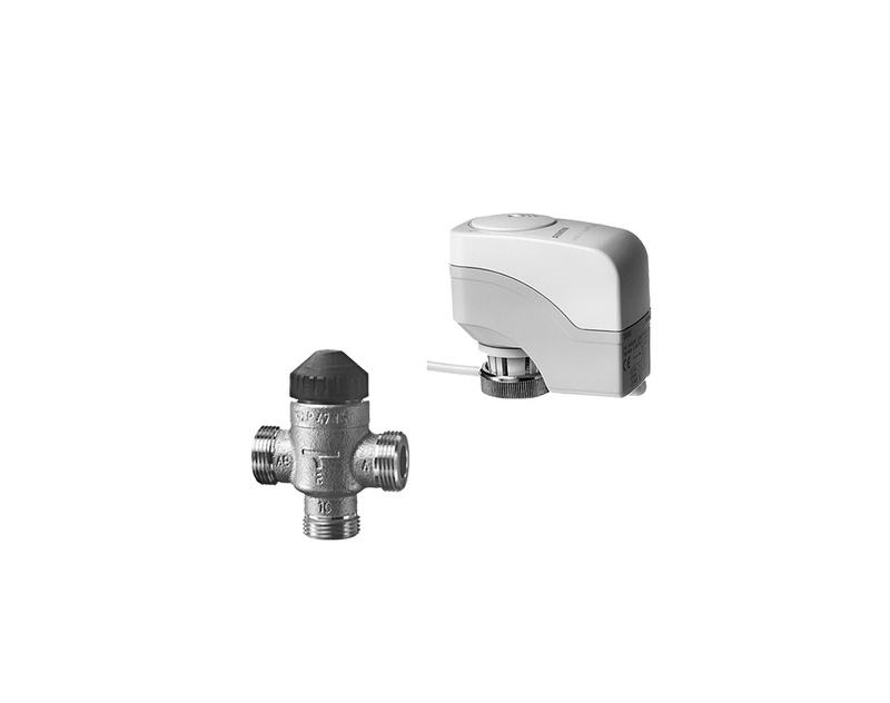 3-way valve and modulating actuator | Komfovent