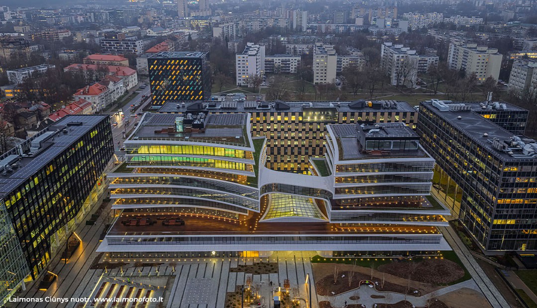A Zaha Hadid Architects–designed business centre means advanced ...